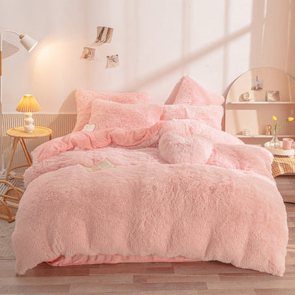 📢📢50%  OFF !! ⏰[winter gift]Winter Warm Plush Bedding 4-Piece Set