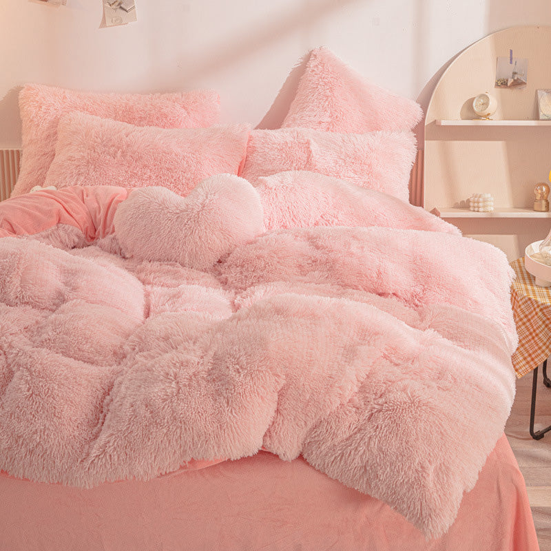 📢📢50%  OFF !! ⏰[winter gift]Winter Warm Plush Bedding 4-Piece Set