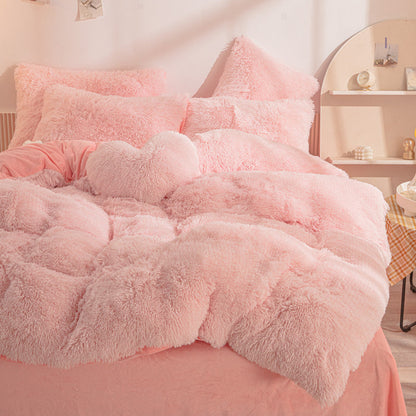 📢📢50%  OFF !! ⏰[winter gift]Winter Warm Plush Bedding 4-Piece Set