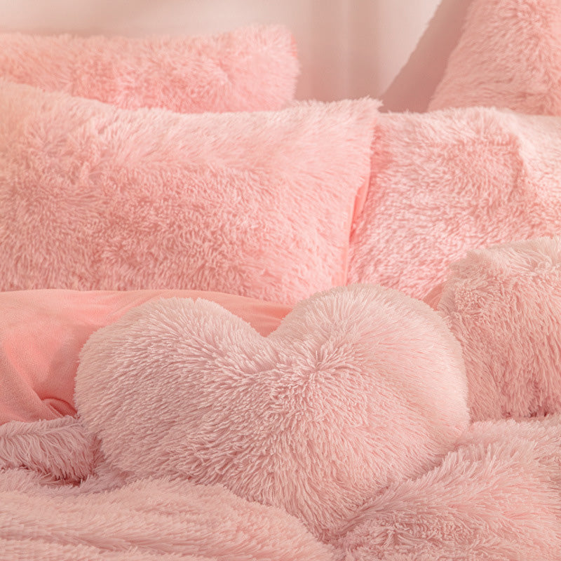 📢📢50%  OFF !! ⏰[winter gift]Winter Warm Plush Bedding 4-Piece Set