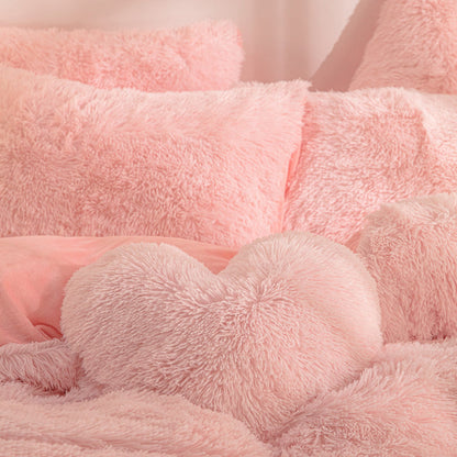 📢📢50%  OFF !! ⏰[winter gift]Winter Warm Plush Bedding 4-Piece Set