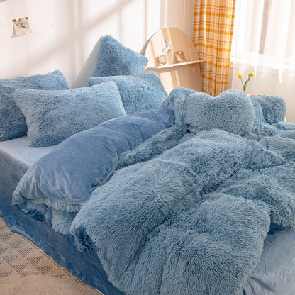 📢📢50%  OFF !! ⏰[winter gift]Winter Warm Plush Bedding 4-Piece Set