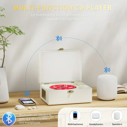 📢📢50% OFF !!!⏰Rechargeable CD Player with Speaker & Bluetooth Transmitter