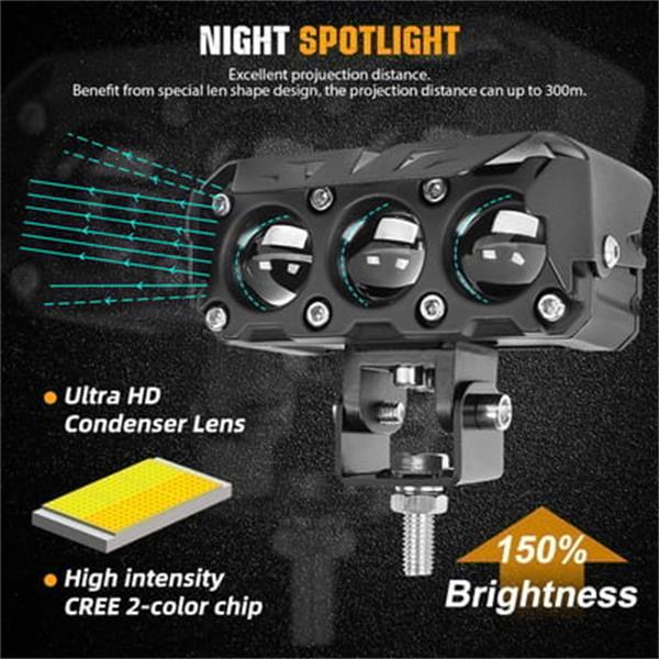 📢📢50% OFF !!!⏰Motorcycle Driving Light LED Auxiliary Light
