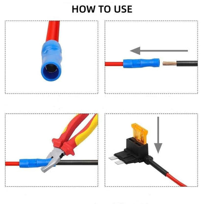 📢📢50% OFF !!!⏰12-Piece Add-A-Circuit Fuse Tap Kit