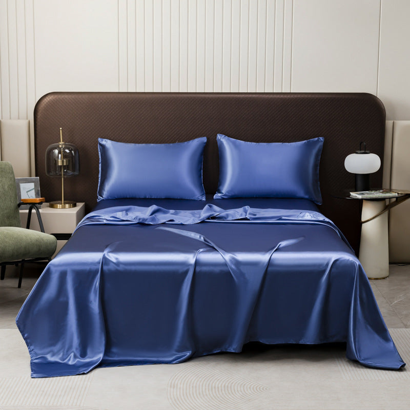 📢📢50% OFF !!!⏰Solid Color Satin Flat Sheet