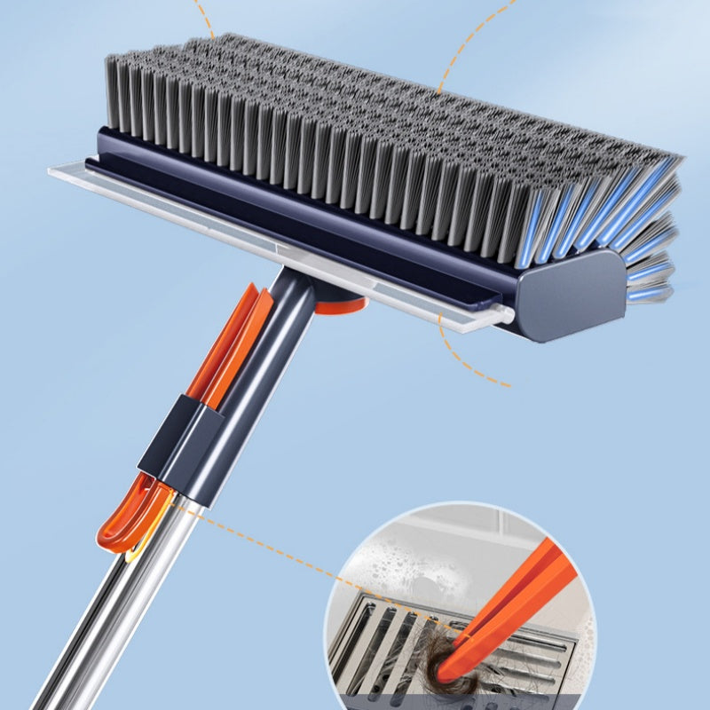 📢📢30% OFF !! ⏰🏆50K+SOLD💥3-in-1 Floor Scrub Brush with Long Handle