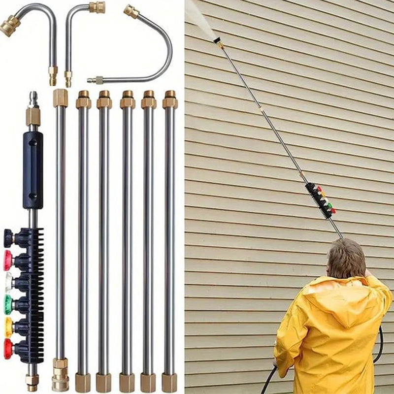 📢📢50% OFF!!⏰4000 PSI High-Pressure Cleaning Wand Set