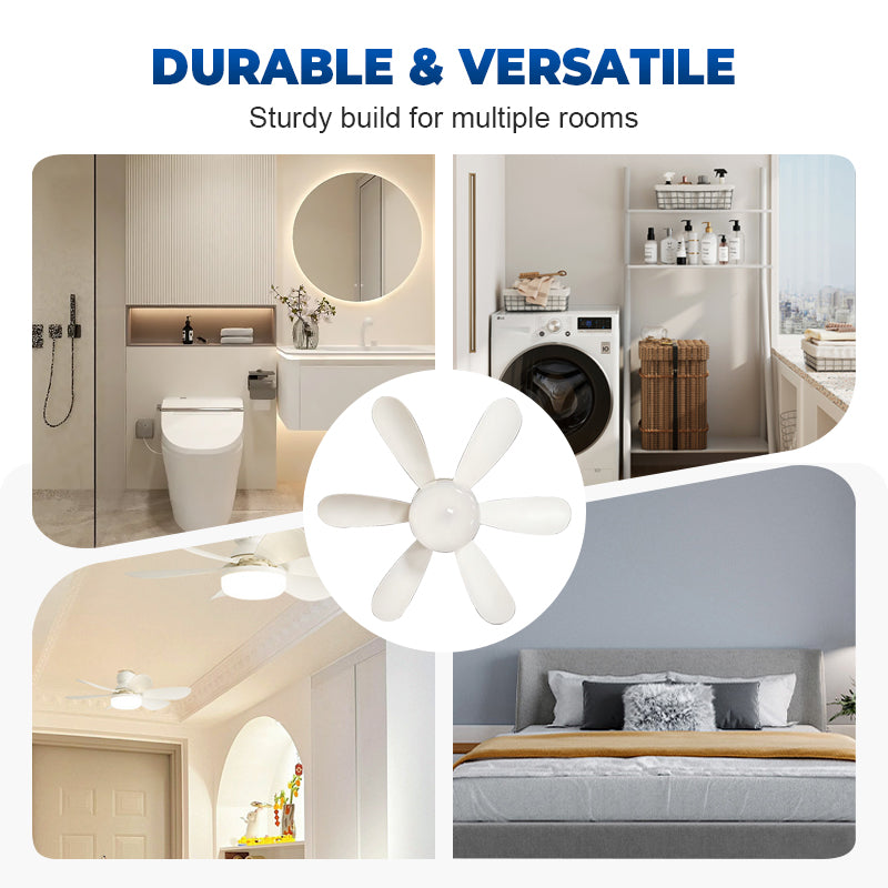 📢📢30% OFF !! ⏰2-in-1 Remote-Controlled Ceiling Fan with LED Light