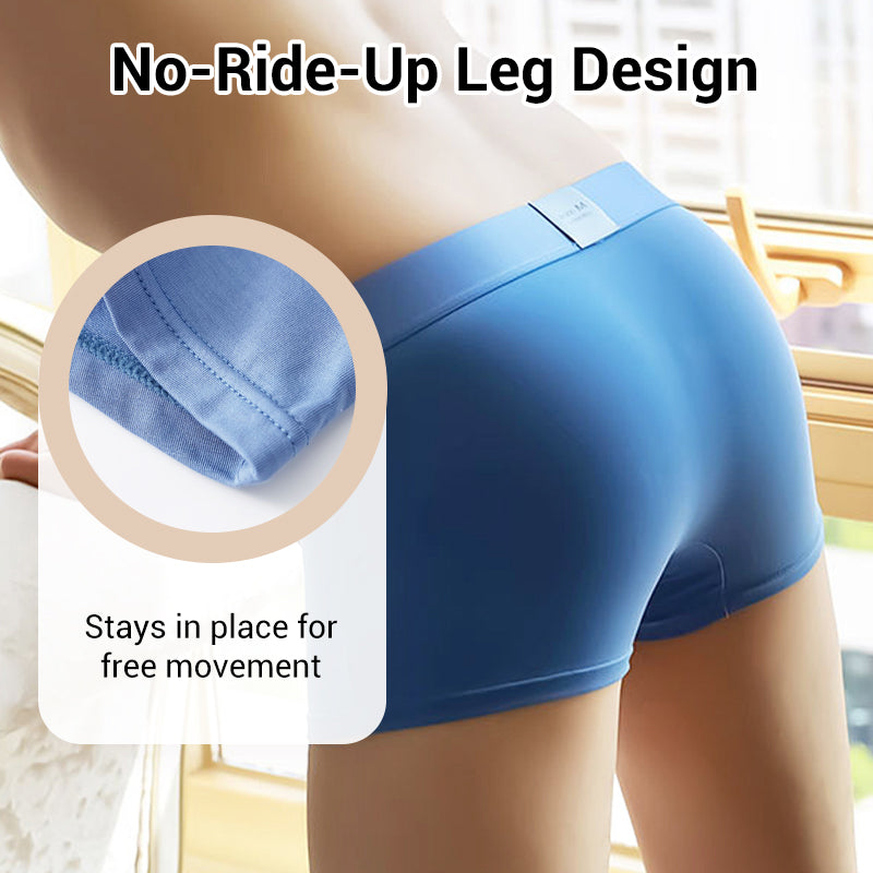 📢📢50% OFF!!⏰Men's Breathable Boxer Briefs with 3D Pouch