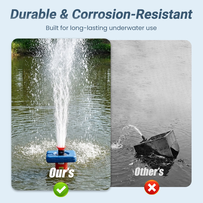 📢📢53% OFF !!!⏰2-in-1 Pond Aerator & Pump