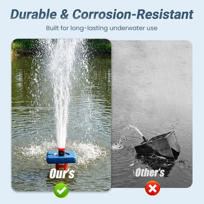 📢📢53% OFF !!!⏰2-in-1 Pond Aerator & Pump