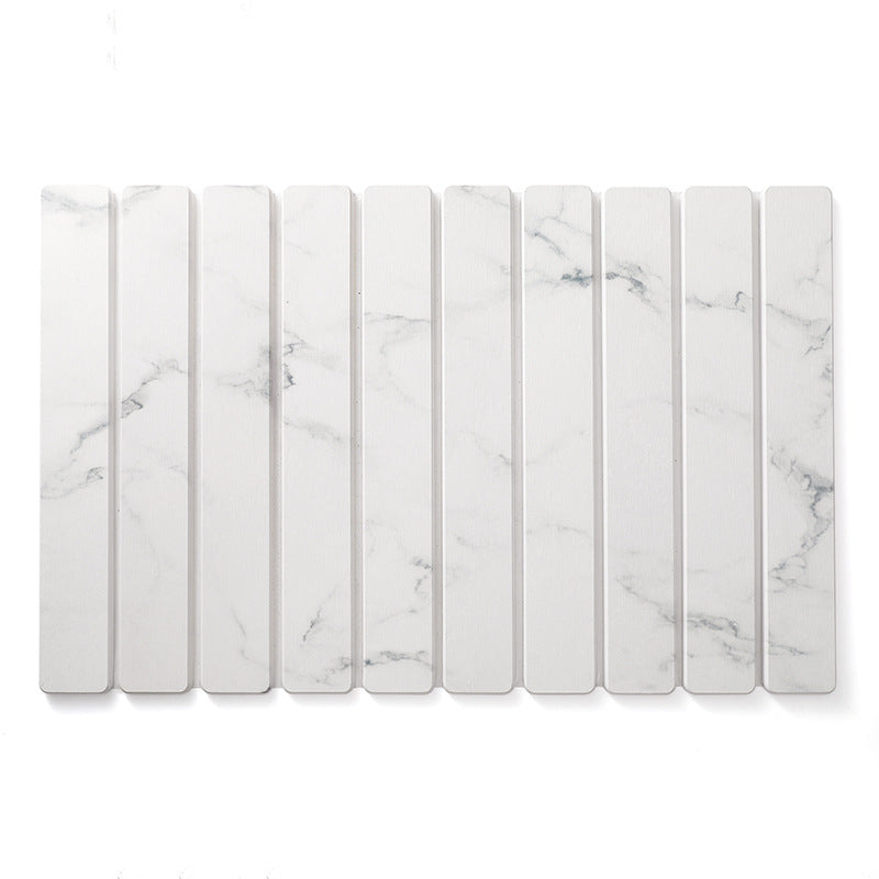 📢📢30% OFF !! ⏰Luxury Marble Effect Diatomaceous Earth Drying Mat – 60-Second Super Absorbent & Heat-Resistant