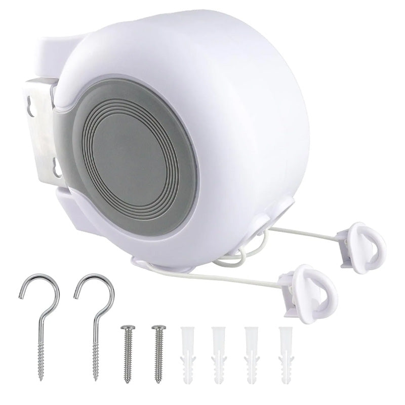 📢📢50% OFF !!!⏰Invisible retractable clothesline with double line