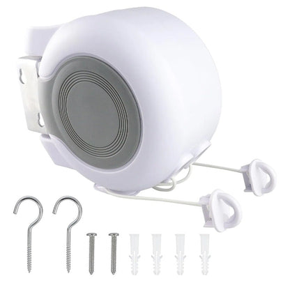 📢📢50% OFF !!!⏰Invisible retractable clothesline with double line