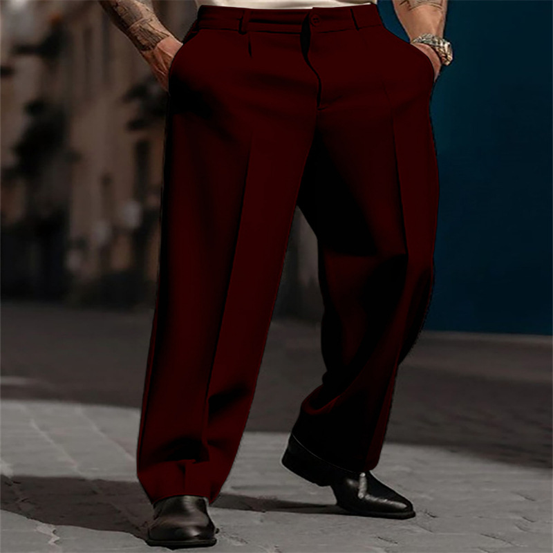 📢📢50% OFF !!!⏰Men’s Casual Pleated Wide-Leg Pants