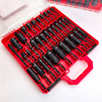 📢📢50% OFF !!!⏰55-Piece Magnetic Impact Nut Driver Set