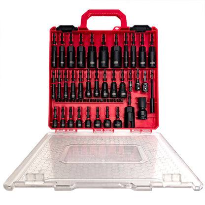 📢📢50% OFF !!!⏰55-Piece Magnetic Impact Nut Driver Set