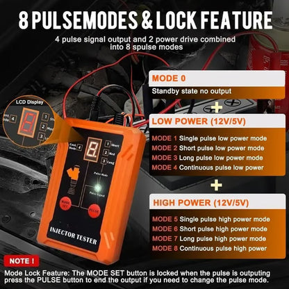 📢📢50% OFF !!!⏰Professional 4-Mode Fuel Injector Tester & Cleaner Tool