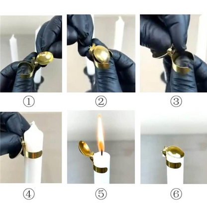 📢📢30% OFF !!!⏰Safety Candle Extinguishing Lid