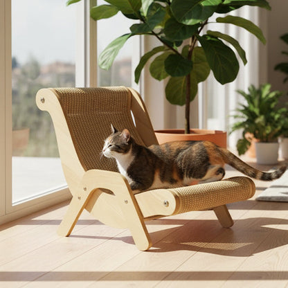 📢📢50% OFF !!!⏰2-in-1 Sisal Cat Scratching Lounger