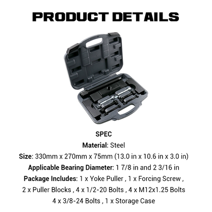 Heavy-Duty Yoke Puller Tool Kit