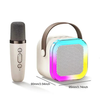 📢📢50% OFF !!!⏰Mini Karaoke Machine for Kids with Wireless Microphones