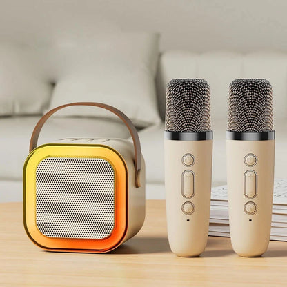 📢📢50% OFF !!!⏰Mini Karaoke Machine for Kids with Wireless Microphones