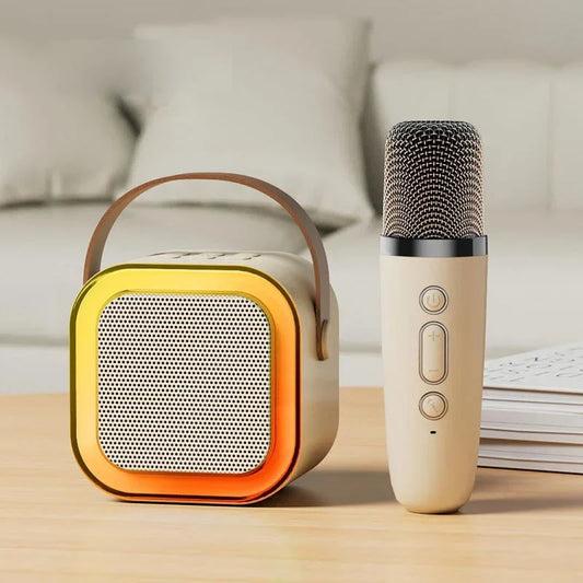 📢📢50% OFF !!!⏰Mini Karaoke Machine for Kids with Wireless Microphones