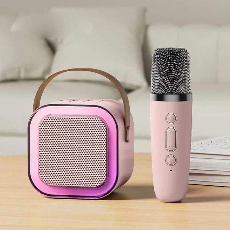 📢📢50% OFF !!!⏰Mini Karaoke Machine for Kids with Wireless Microphones
