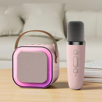 📢📢50% OFF !!!⏰Mini Karaoke Machine for Kids with Wireless Microphones
