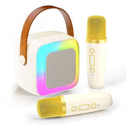 📢📢50% OFF !!!⏰Mini Karaoke Machine for Kids with Wireless Microphones
