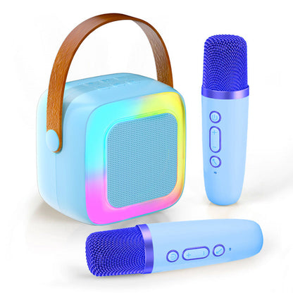 📢📢50% OFF !!!⏰Mini Karaoke Machine for Kids with Wireless Microphones