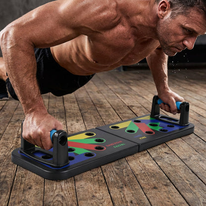 📢📢50% OFF !!!⏰ Multi-Functional Push-Up Board Set – Versatile Workout System, Enhanced Safety & Comfort 🏋️‍♂️💪