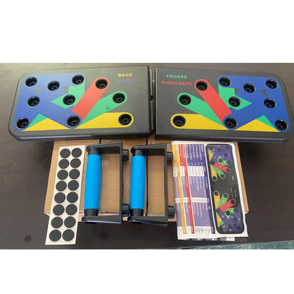 📢📢50% OFF !!!⏰ Multi-Functional Push-Up Board Set – Versatile Workout System, Enhanced Safety & Comfort 🏋️‍♂️💪