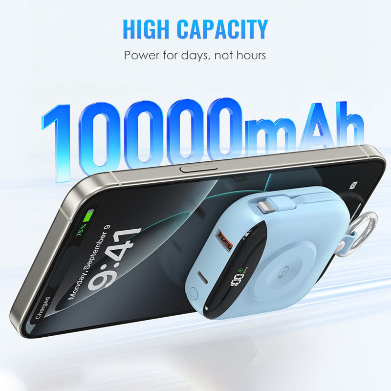 📢📢40% OFF !!!⏰Portable Magnetic Fast Charging Power Bank