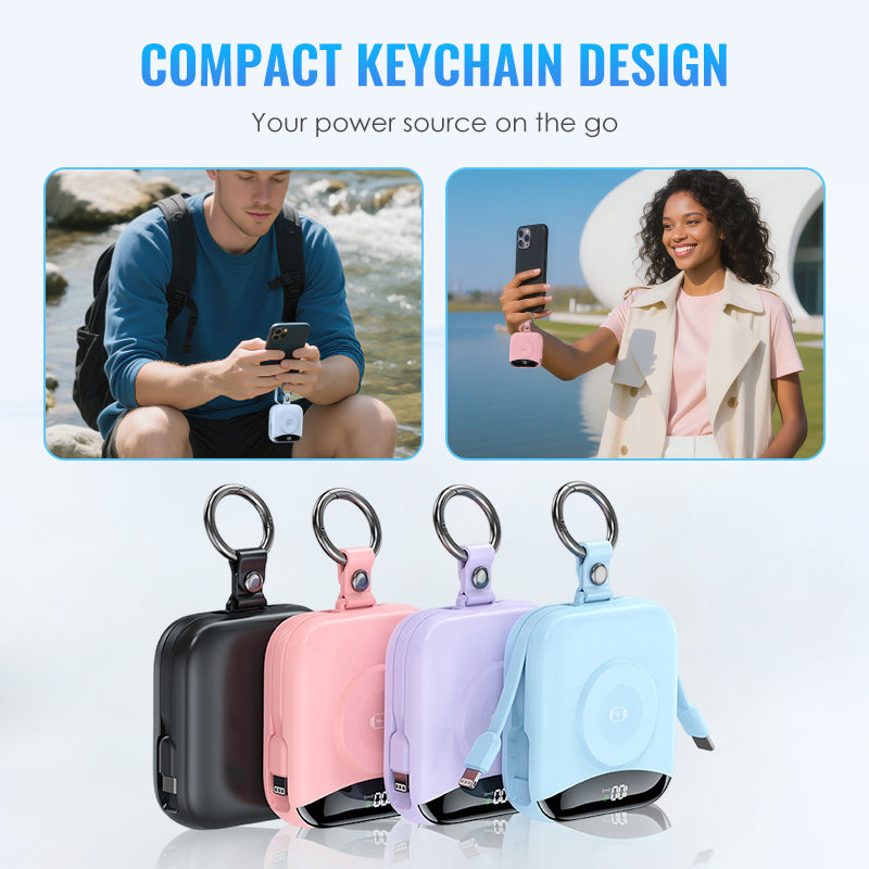 📢📢40% OFF !!!⏰Portable Magnetic Fast Charging Power Bank
