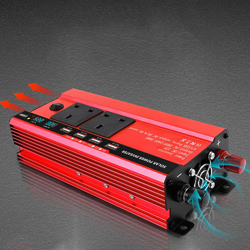 📢📢50% OFF !!!⏰1500W Car Power Inverter with 4 USB Ports