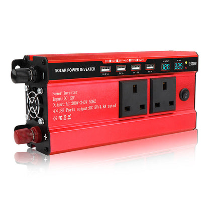 📢📢50% OFF !!!⏰1500W Car Power Inverter with 4 USB Ports