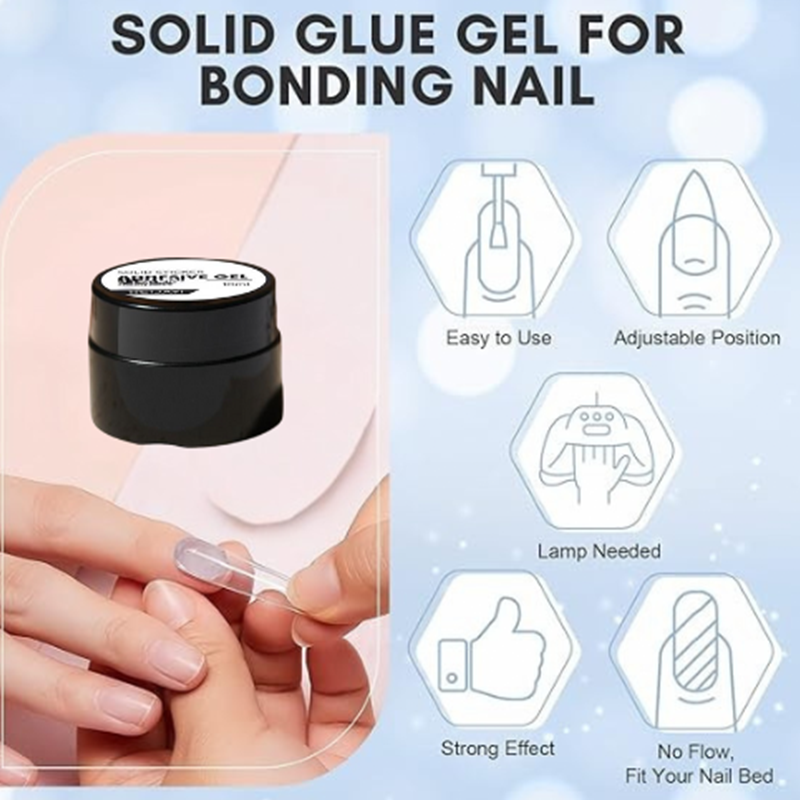 📢📢50% OFF !!!⏰Nail Glue Gel for Press-on Nails