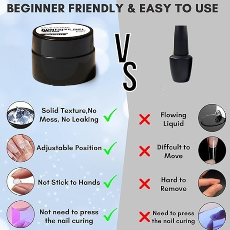 📢📢50% OFF !!!⏰Nail Glue Gel for Press-on Nails