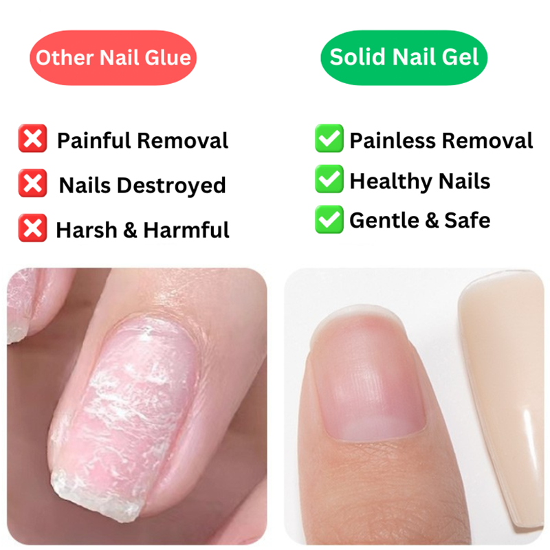 📢📢50% OFF !!!⏰Nail Glue Gel for Press-on Nails