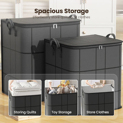 📢📢40% OFF !!!⏰ Dust-Proof Comforter and Bedding Organizer – Large Capacity, Durable Non-Woven Fabric & Foldable Design 🌿