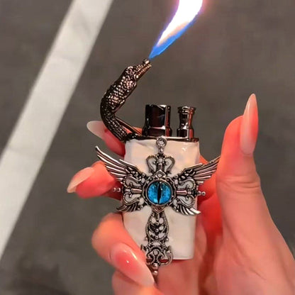 📢📢50% OFF !!!⏰Dual Flame Exquisite Windproof Lighter🔥Now in hot sale