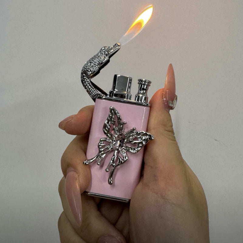 📢📢50% OFF !!!⏰Dual Flame Exquisite Windproof Lighter🔥Now in hot sale
