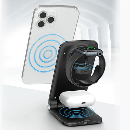 📢📢50% OFF !!!⏰Foldable 3-in-1 Wireless Charging Stand