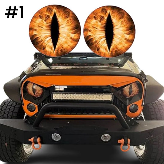 📢📢50% OFF !!!⏰Beast Eyes Headlight Decals (1 Pair)