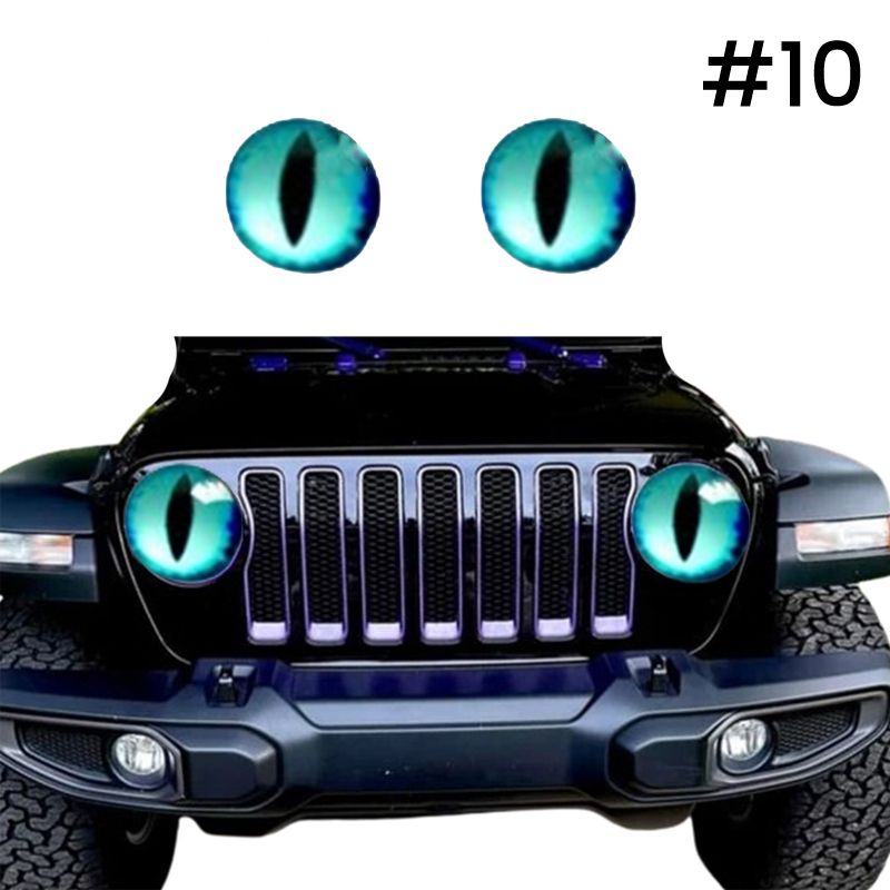 📢📢50% OFF !!!⏰Beast Eyes Headlight Decals (1 Pair)