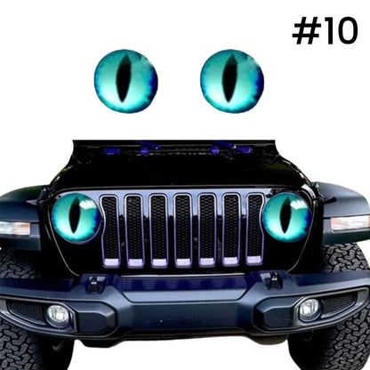 📢📢50% OFF !!!⏰Beast Eyes Headlight Decals (1 Pair)