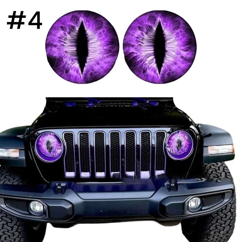 📢📢50% OFF !!!⏰Beast Eyes Headlight Decals (1 Pair)